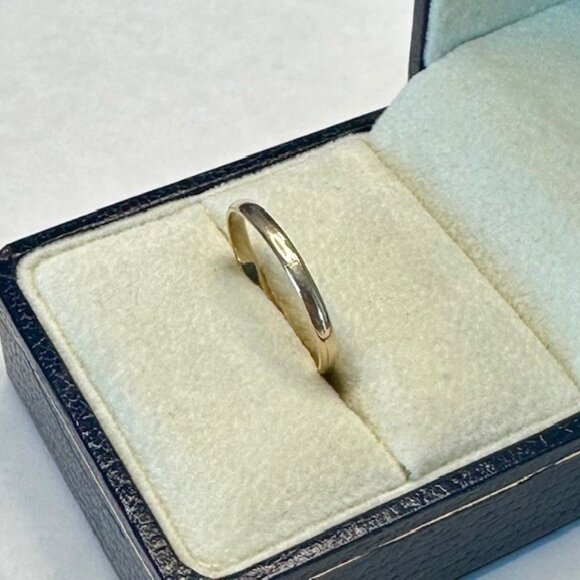 Vintage 10k Gold Band Ring Size 7.5 - Picture 3 of 6